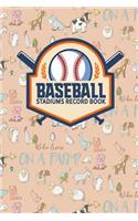 Baseball Stadiums Record Book: (202 Baseball Stadiums Record Book)