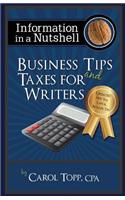 Business Tips and Taxes For Writers