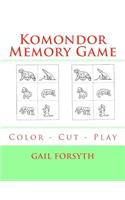 Komondor Memory Game: Color - Cut - Play