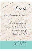 Sarah, An American Pioneer