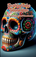 Farbenfrohe Totenköpfe: Kreative Sugar-Skull Kunstwerke