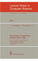 Advances in Cryptology – EUROCRYPT '89