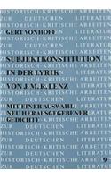 Subjektkonstitution in Der Lyrik Von J.M.R. Lenz