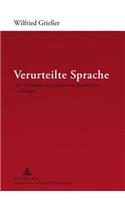 Verurteilte Sprache