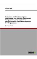 Evaluation der Anerkennung von nicht-formal und informell erworbenen Kompetenzen