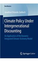 Climate Policy Under Intergenerational Discounting