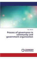 Process of governance in community and government organization