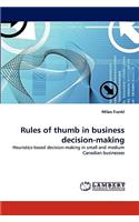 Rules of Thumb in Business Decision-Making