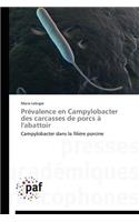 Prévalence En Campylobacter Des Carcasses de Porcs À l'Abattoir: (Omn.Pres.Franc.)