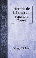 Historia de la literatura española