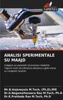 Analisi Sperimentale Su Maajd
