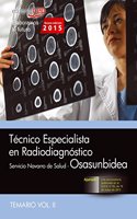 Tecnico Especialista en Radiodiagnostico. Servicio Navarro de Salud-Osasunbidea. Temario Vol. II.