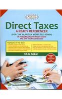 Direct Taxes - A Ready Referencer - CA Final