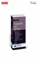 Taxmann's Companies Act with Rules [Pocket | Hardbound] â€“ Authentic resource covering the annotated text of the Companies Act with 55+ Rules, Circulars, Notifications, & Exemptions [2025]