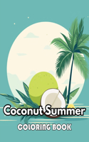 Coconut Summer Coloring Book
