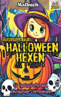 Ausmalen von HALLOWEEN HEXEN