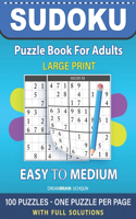 Sudoku Puzzle Book for Adults