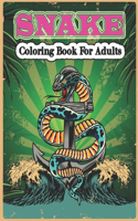 Snake Coloring Book for Adults