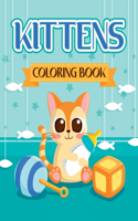 Kittens Coloring Book: Kitten Coloring book for girls and kids ages 4-8, 8-12