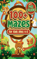 Mazes for Kids Ages 4-8: Activity Book for Children with 100+ Maze Puzzles & Fun Animal Facts! (Bonus Coloring Pages)