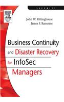 Business Continuity and Disaster Recovery for InfoSec Managers