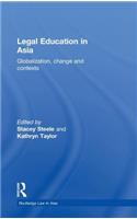 Legal Education in Asia