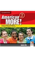 American More! Level 2 Class Audio CDs (2)