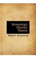 Browning's Shorter Poems