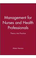 Management for Nurses and Health Professionals