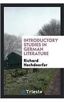 Introductory Studies in German Literature