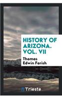 History of Arizona