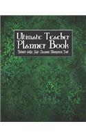 Ultimate Teacher Planner Book Undated Gothic Style Classroom Management Book