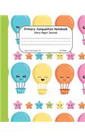 Primary Composition Notebook Story Paper Journal
