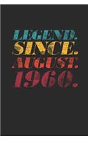 Legend Since August 1960
