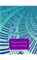 Manuscript Music Composer Notebook