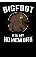 Bigfoot Ate My Homework