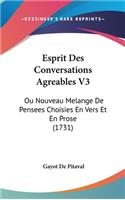 Esprit Des Conversations Agreables V3