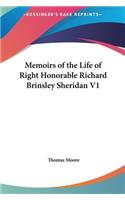 Memoirs of the Life of Right Honorable Richard Brinsley Sheridan V1