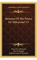 Memoirs Of The Prince De Talleyrand V3