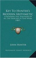 Key To Hunter's Modern Arithmetic