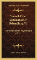 Versuch Einer Systematischen Behandlung V1