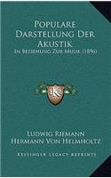 Populare Darstellung Der Akustik