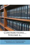 Contributions..., Volume 6...