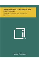 Metropolitan Seminars in Art, Portfolio G