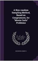 Non-random Sampling Method, Based on Congruences, for 