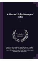 Manual of the Geology of India