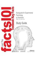 Studyguide for Experimental Psychology by Kantowitz, ISBN 9780534611286