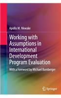 Working with Assumptions in International Development Program Evaluation