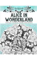 Coloring Books for Grownups Alice In Wonderland