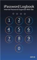 iPassword Logbook Internet Password Organizer With Tab